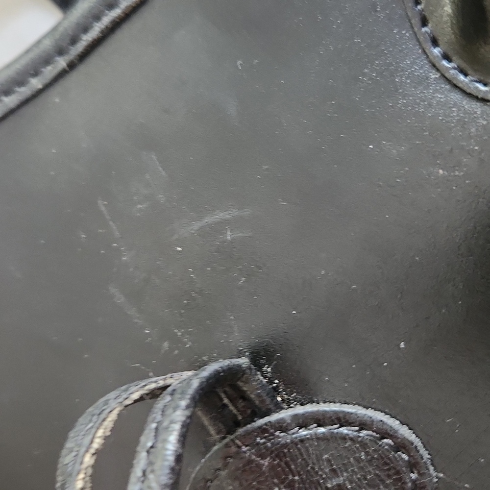 Longchamp Black Leather Tote Bag..Stunning Quiet Luxury! - Picture 15 of 15